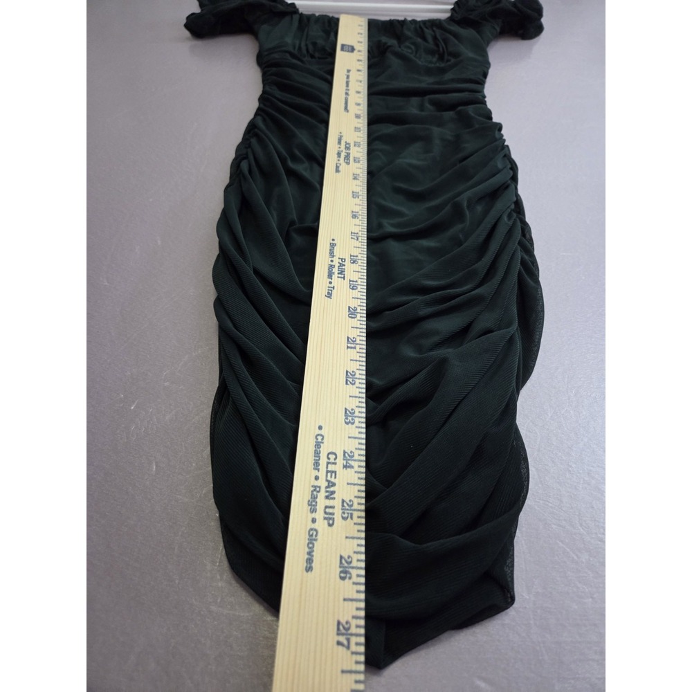 Windsor  Next Trip Mesh Square Dress In Green Size Small StyleStyle 05101-1816 - Picture 5 of 8